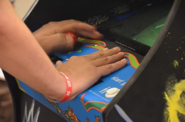 Galaga hands